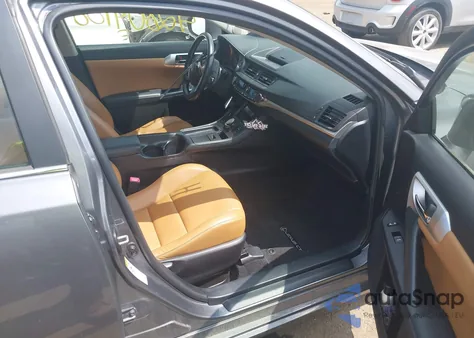 2012 Lexus Ct 200H Premium from USA, damaged, VIN JTHKD5BH0C2055567